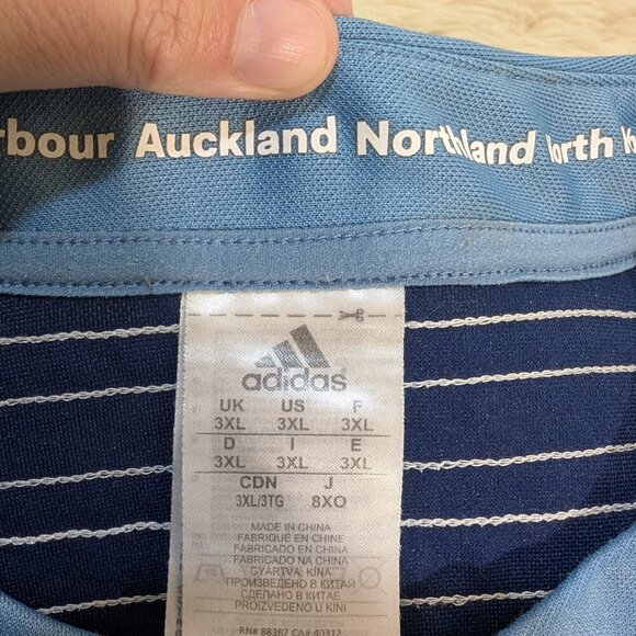 Adidas Men's Auckland (New Zealand) Blues Super Rugby 2013-14 Jersey Size 3XL - Picture 8 of 12